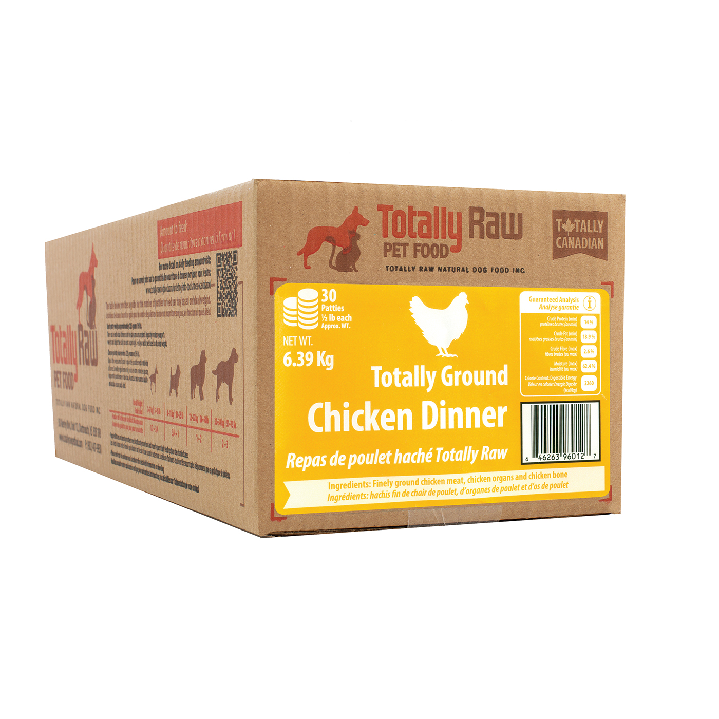 Totally Ground Chicken Dinner (Bulk) Totally Raw